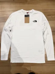 ノースフェイス　ロンT  ロングTシャツ ホワイト　Sサイズ　長袖カットソー　ロングTシャツ 【業界最安値‼️】