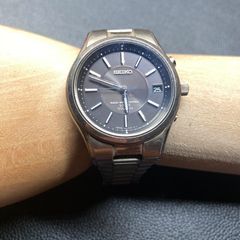 セイコー　SEIKO RADIO WAVE 7B22-0AD0 チタン　アナログ　クォーツ　メンズ　腕時計　ビジネス