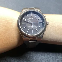 セイコー　SEIKO RADIO WAVE 7B22-0AD0 チタン　アナログ　クォーツ　メンズ　腕時計　ビジネス