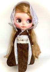 創作人形57 うさぎ ハンドメイド ちりめん 縮緬 アンティーク着物