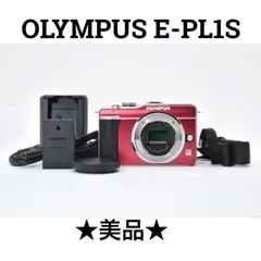 【美品】OLYMPUS PEN E-PL1s 本体+付属品のセット OLYMPUS PEN ミラーレス オリンパス ペン Lite E-PL1 シャンパン