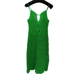 メゾンスペシャル MAISON SPECIAL 22SS コードレース キャミワンピース レディース FREE 