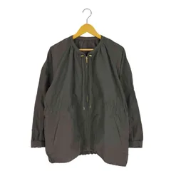 ユナイテッドアローズグリーンレーベルリラクシング UNITED ARROWS green label relaxing ギャザー ノーカラー ブルゾン レディース JPN：38 