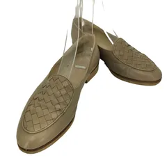 ボッテガヴェネタ BOTTEGA VENETA イントレチャートトゥ レザーパンプスローファー レディース  6 1/2