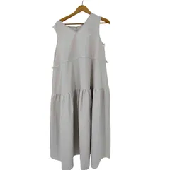 アズールバイマウジー AZUL by moussy C/T撥水ティアードドロストワンピース レディース JPN：S 