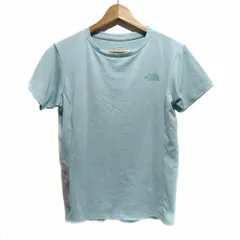 THE NORTH FACE(ノースフェイス) 半袖Tシャツ サイズM レディース美品  - ライトブルー クルーネック