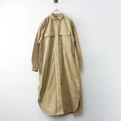 アーバンリサーチドアーズ FORK&SPOON フォークアンドスプーン  ワークシャツワンピース ONE ベージュ┃【2400014685176】