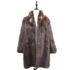 極美品 VISCARDI ビスカルディ ミンク ロングコート 毛皮 ブラウン 楽天市場】極美品☆MINK ミンク パステルミンク 本毛皮コート ライト