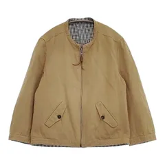 Levi's made&crafted リバーシブル コットンリネンジャケット ブルゾン ベージュ レディース リーバイス【中古】5-1105M∞