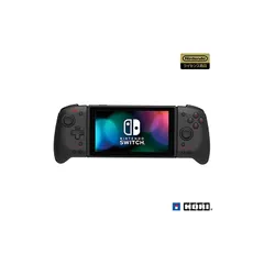 連射・連射ホールド機能搭載【任天堂ライセンス商品】グリップコントローラー for Nintendo Switch クリアブラック【Nintendo Switch対応】 0