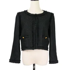 2025年最新】CHANEL レディース ノーカラージャケットの人気アイテム