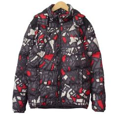 レアI like PUMA プーマ MAP カモ柄 ダウンジャケット マルチ S - メルカリ