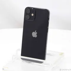 〔中古品〕 iPhone12 mini 64GB ブラック MGA03J／A SIMフリー【247】