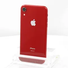 〔中古品〕 iPhoneXR 64GB プロダクトレッド MT062J／A SIMフリー【258】