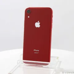 〔中古品〕 iPhoneXR 64GB プロダクトレッド MT062J／A SIMフリー【198】