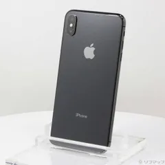 〔中古品〕 iPhoneXS Max 64GB スペースグレイ MT6Q2J／A SIMフリー【344】