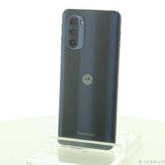 〔中古品〕 moto g52j 5G II 128GB インクブラック PATM0004JP SIMフリー【258】