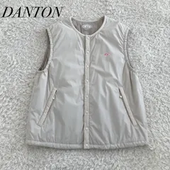 未使用！DANTON　ダントン　ナイロンタフタ　インシュレーションベスト　ダウンベスト　軽量　サイズ38