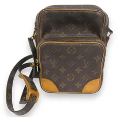 良品 Louis Vuitton ルイヴィトン モノグラム アマゾン ショルダーバッグ M45236 ブラウン系 レディース 古着 中古 USED