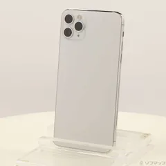 〔中古品〕 iPhone11 Pro Max 256GB シルバー MWHK2J／A SIMフリー【377】