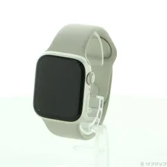 〔中古品〕 Apple Watch Series 8 GPS + Cellular 41mm スターライトアルミニウムケース スターライトスポーツバンド【262】