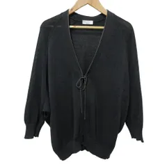 美品　ブルネロクチネリ　スパンコール　モニーレ　カーディガン　M表記 ブルネロクチネリ スパンコールカーディガン 変形デザイン カシミア