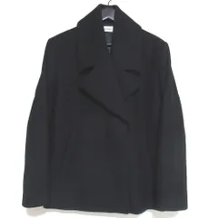 トーテムTotême ノーカラーコート 32 黒 中古・古着通販】toteme (トーテム) ノーカラーコート ブラック サイズ