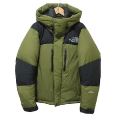 良品 THE NORTH FACE ザノースフェイス バルトロライト ダウンジャケット ブルゾン ND91710 XS カーキ ブラック メンズ 古着 中古 USED