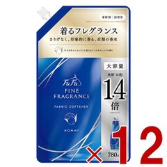 파파 파인 프래그런스 옴 리필용 780ml 리필 FaFa HOMME 리필용 파인 향기 유연제 12개