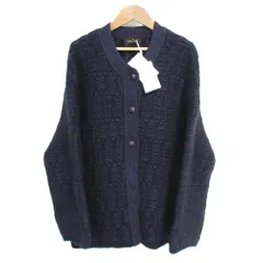 良品 Drawer ドゥロワー WO/CA3G ARAN CGN ニット カーディガン 6515-199-0417 サイズF ネイビー レディース 古着 中古 USED 良品 Drawer ドゥロワー WO/CA3G ARAN CGN ニット カーディガン 6515
