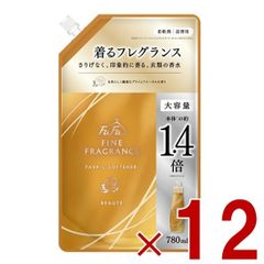 파파 파인 프래그런스 보테 리필용 780ml 리필 FaFa BEAUTE 리필용 파인 프래그런스 유연제 12개
