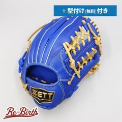 美品】ZETT 一般軟式キャッチャーミット青/黄色 - メルカリ