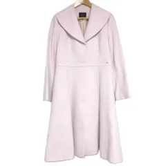 美品 22AW TOCCA トッカ ウール ショールカラーコート 4 ピンク