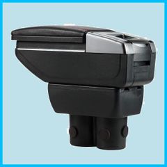 【在庫セール】肘置き コンソールボックス 肘掛け 収納ボックス 多機能 に適用 JB74 JB64 小物入れ JB43 JB33 JB23 jimny (ブラック) ジムニー アームレスト Argentavis