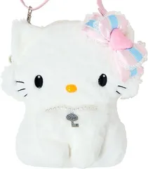 チャーミーキティ　サンリオ　ポシェット　平成うまれキャラクター ふわふわハート　ぬいぐるみポシェット