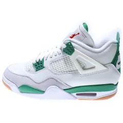 NIKE SB (ナイキエスビー) AIR JORDAN 4 RETRO SP Pine Green エア ジョーダン 4 レトロ SP パイングリーン ハイカットスニーカー ホワイト/グリーン US9/27cm DR5415-103