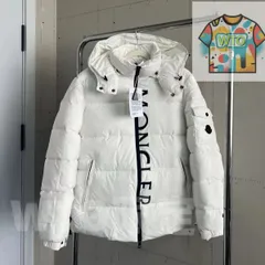【新品未使用】MONCLER （モンクレール）白  ダウンジャケット｜本日限定特価｜新品未使用-WTO店名をご確認ください