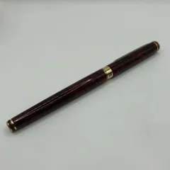 ◎【✨貴金属✨】14k 万年筆　高級品　F DAKS ダックス　赤　585　K14　レッド　筆　ペン　ボールペン　筆記用具　高級　金　貴金属　資産　財産　GOLD ゴールド　アンティーク　ヴィンテージ　コレクション　おしゃれ　贈答品　プレゼントのサムネイル