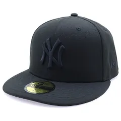 NEW ERA (ニューエラ) 59FIFTY ニューヨークヤンキース ベースボールキャップ ブラック