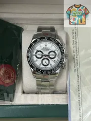 ROLEX デイトナ ホワイトダイヤル クロノグラフ｜本日限定特価｜新品未使用-WTO店名をご確認ください