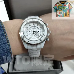 ご購入大歓迎です シャネルクロノグラフ 33mm H2009メンズ腕時計 自動巻き｜本日限定特価｜新品未使用-WTO店名をご確認ください