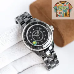 ご購入大歓迎です シャネルクロノグラフ 33mm　ブラック 自動巻き｜本日限定特価｜新品未使用-WTO店名をご確認ください