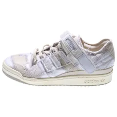 adidas (アディダス) ×ATMOS RECOUTURE FORUM LOW ATMOS SH アトモス リクチュール フォーラム ロー サプライヤー ローカットスニーカーシューズ ホワイト US10/28.0cm GW3496