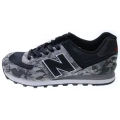 New Balance (ニューバランス) ML574 CBA カモ柄 ローカットスニーカー グレー US8.5/26.5cm