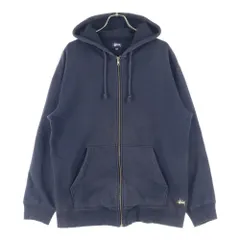 2025年最新】STussy ジップパーカー ネイビーの人気アイテム - メルカリ