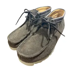 未使用 Clarks クラークス WALLABEEBT GTX GORE-TEX スエード ワラビーブーツ サイズUS8 25.5cm ブラウン メンズ 古着 中古 USED