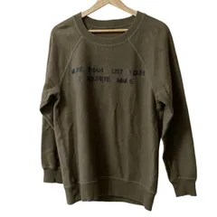 MM6(エムエムシックス) 長袖カットソー サイズM レディース - カーキ×黒