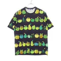 JUNYA WATANABE COMME des GARCONS MAN ジュンヤワタナベコムデギャルソンマン 綿天竺プリントリンゴ柄大 カットソーのサムネイル