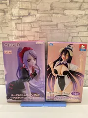 【U1-50】◇ オーバーロード ぬーどるストッパー フィギュア シャルティア ルームウェア と vivitフィギュア アルベドナースVer.の2点セット