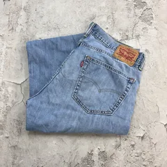 Levi's　リーバイス　505　ボトムス　デニムパンツ　古着　ライトブルー　水色　W37 L30